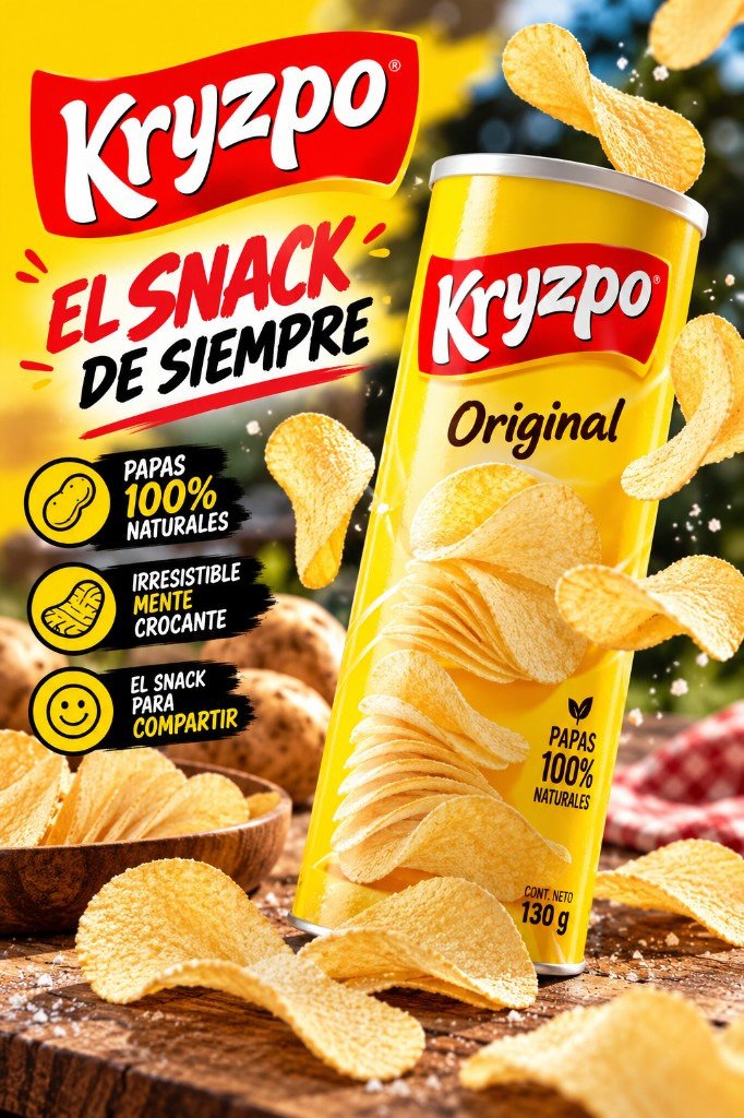 Kryzpo Original. El snack de siempre