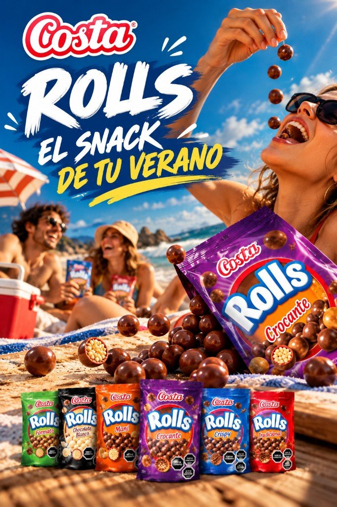 Costa Rolls. El snack de tu verano