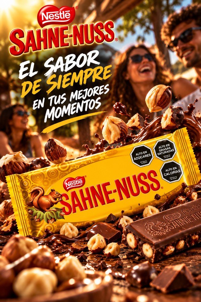 Nestlé Sahne-Nuss. El sabor de siempre en tus mejores momentos
