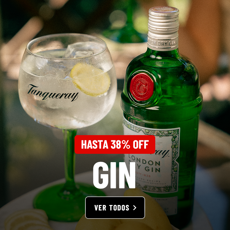 Gin, hasta 38% off
